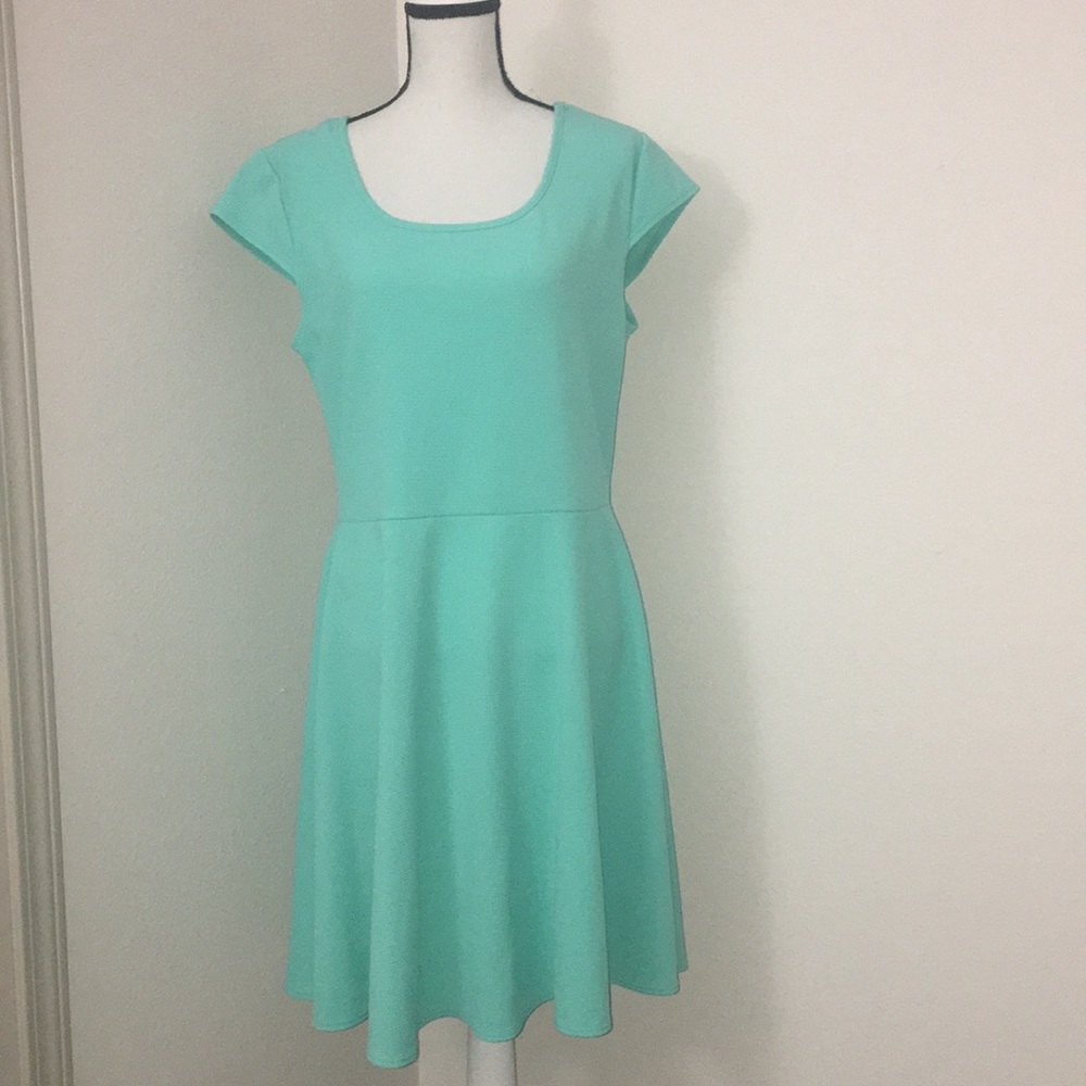 Turquoise Dress